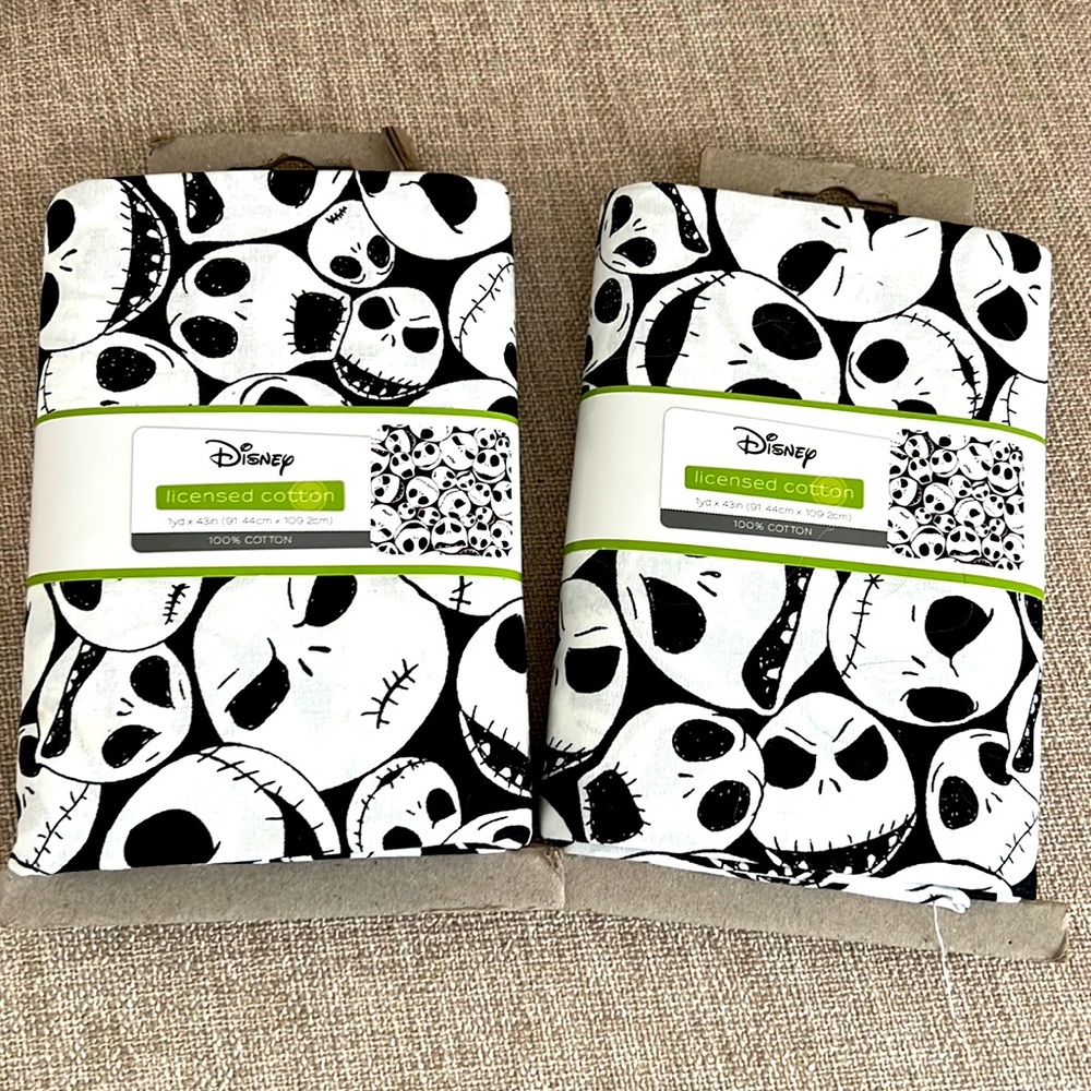 The nightmare before Christmas fabric